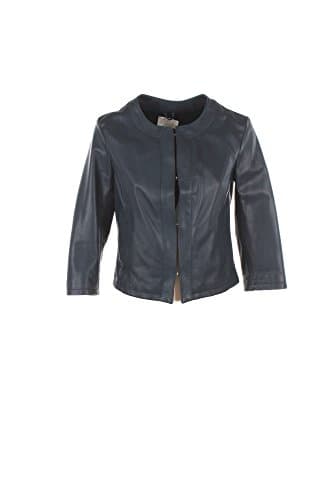 EMANUELE CURCI Giubbotto Donna 40 Blu Np1000/vicky Primavera Estate 2018