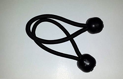 Flagseller Flag bungees Pack of 6 pairs (12) 100mm in black exclusive to Autocamp