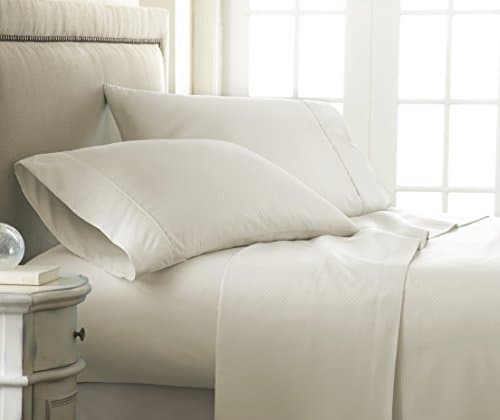 Simply Soft Bed Sheet Set, Cream, California King