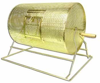Large Brass Raffle Drum - Holds10,000 Tickets by Gaming Supplies