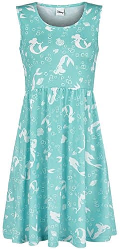 The Little Mermaid Allover Dress multicolour L