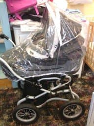 PVC RAINCOVER TO FIT BEBECAR STYLE OR MAXIBOB PRAM