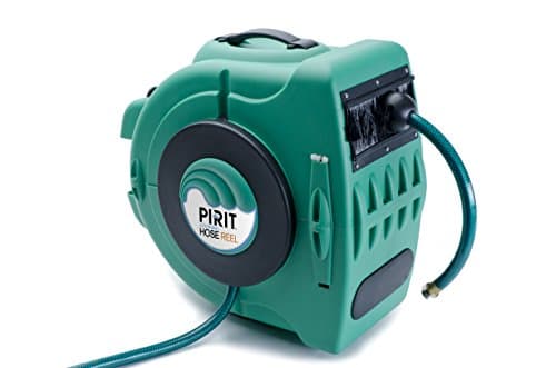 AUTO-REWIND PIRIT Hose Reel. 50FT Hose Included!