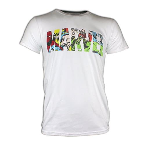 Marvel Comics T-Shirt - Marvel Logo - Size Small