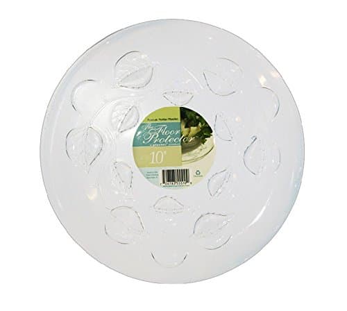 Plastec 10 inch Floor Protector Saucer