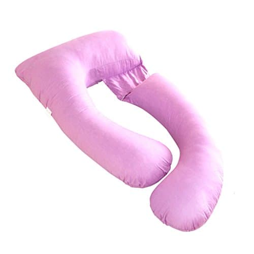 Pregnant women pillow Protect the waist Side sleep large pillow Multifunction Head restraint U-shaped waist pillow Care abdomen Correct the fetal position Pad feet Breastfeeding pillow Patient repair 100% cotton Multi-color optional