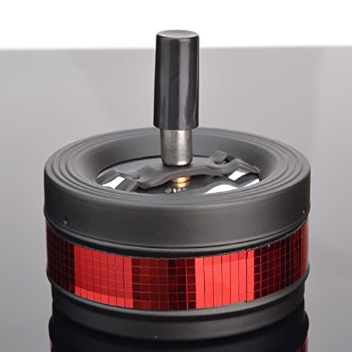 Stainless steel,rotation-smoking cup/european style,wind-proof,cover-[ashtray]-C