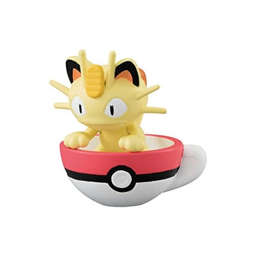 Nintendo Pokemon X.Y.Z Tea Time Mascot Figure Part 2~Nyarth Meowth Mauzi Miaouss