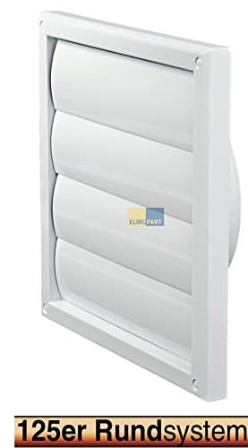 Roller blinds 125ERR White Cooker Hood