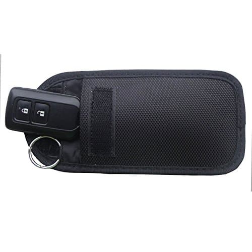 Supersnailman Car Key Fob Signal Blocking Bag Automobile RFID Blocking Holder Anti-hacking Security Bag
