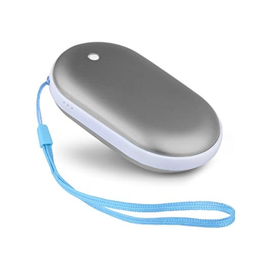 USB Hand Warmer 5200mAh Rechargeable Power Bank Portable Double-sided Pocket Electric Heater