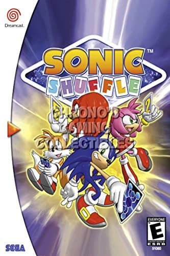 CGC Huge Poster GLOSSY FINISH - Sonic Shuffle- Sega Dreamcast DC - SDC098 (24" x 36" (61cm x 91.5cm))