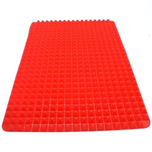 Silicon Fat Reducing Non-Stick Cooking Mat for Oven &amp; Microwave Pyramid Pan