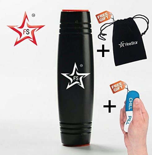 The Ultimate Anxiety Stress Toy Package - Chill Pill Stress Toy + Fidget Stick With Free Carry Bag
