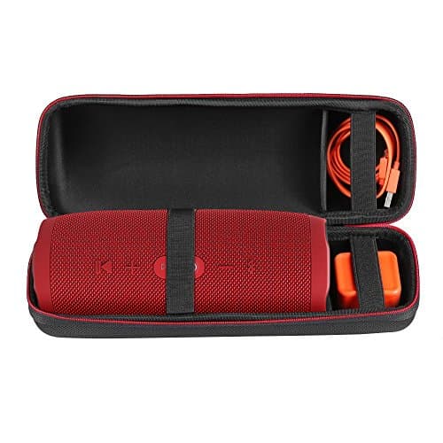 Scorel EVA Hard Case Travel Carrying Case for JBL Charge 3 Wireless Bluetooth Speaker(black)