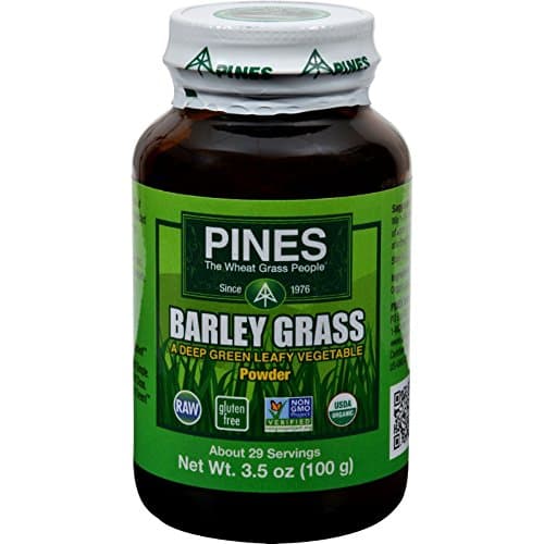 Pines Wheat Grass Green Energy Barley Grass Powder, 100% Pure 3.5 Oz (Powder)