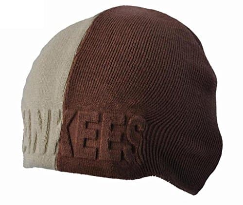 New Era NY New York Yankees 2 Tone Brown/Beige Beanie Hat