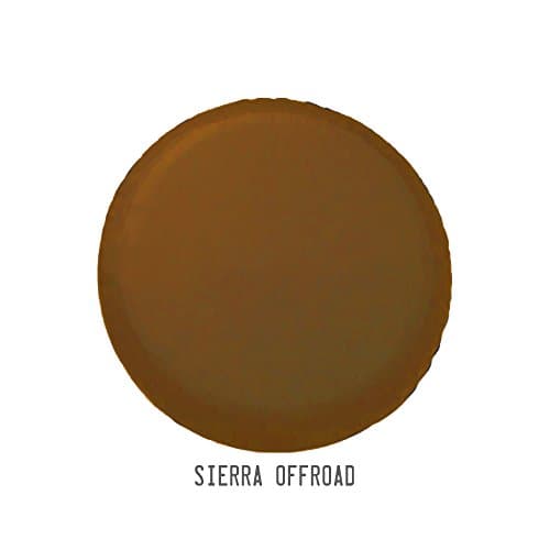 Sierra Offroad Tire Cover, Universal Fit 27"-29", Sailcloth Vinyl, Spice