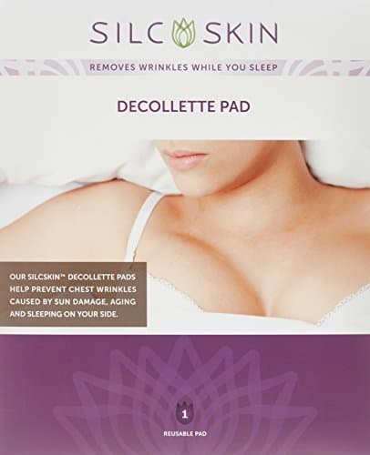 Silc Skin Decollette Pad - Correct &amp; Prevent Chest Wrinkles, 1 pad, (Calvet Cosmetics) by SilcSkin