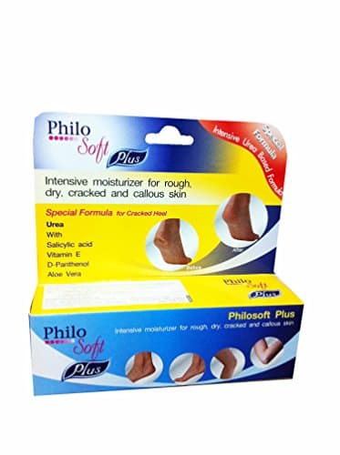2 Packs of Philosoft Plus Cracked Heel Relief Cream, Intensive Moisturizer for Rough, Dry, Cracked and Callous Skin. (50 G/ Pack)
