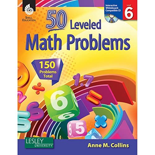 50 Leveled Math Problems Level 6 ebook