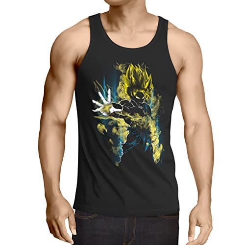 Power of Goku Men's Tank top god Z Vegeta Roshi Ball