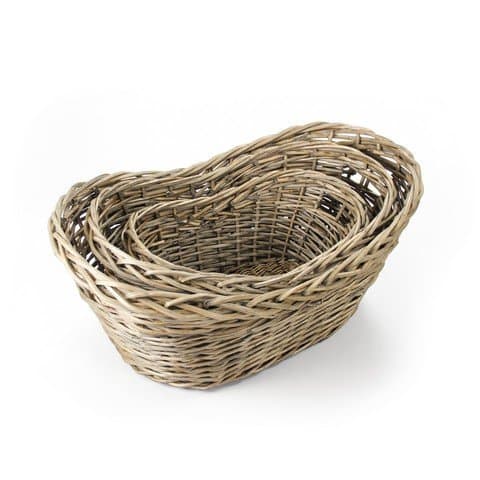 ZENTIQUE French Market Basket without Handle, Small