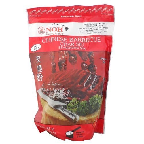 NOH Chinese Barbecue (Char Siu) Seasoning Mix, 3-pound Bag Resealable Bag by NOH Foods