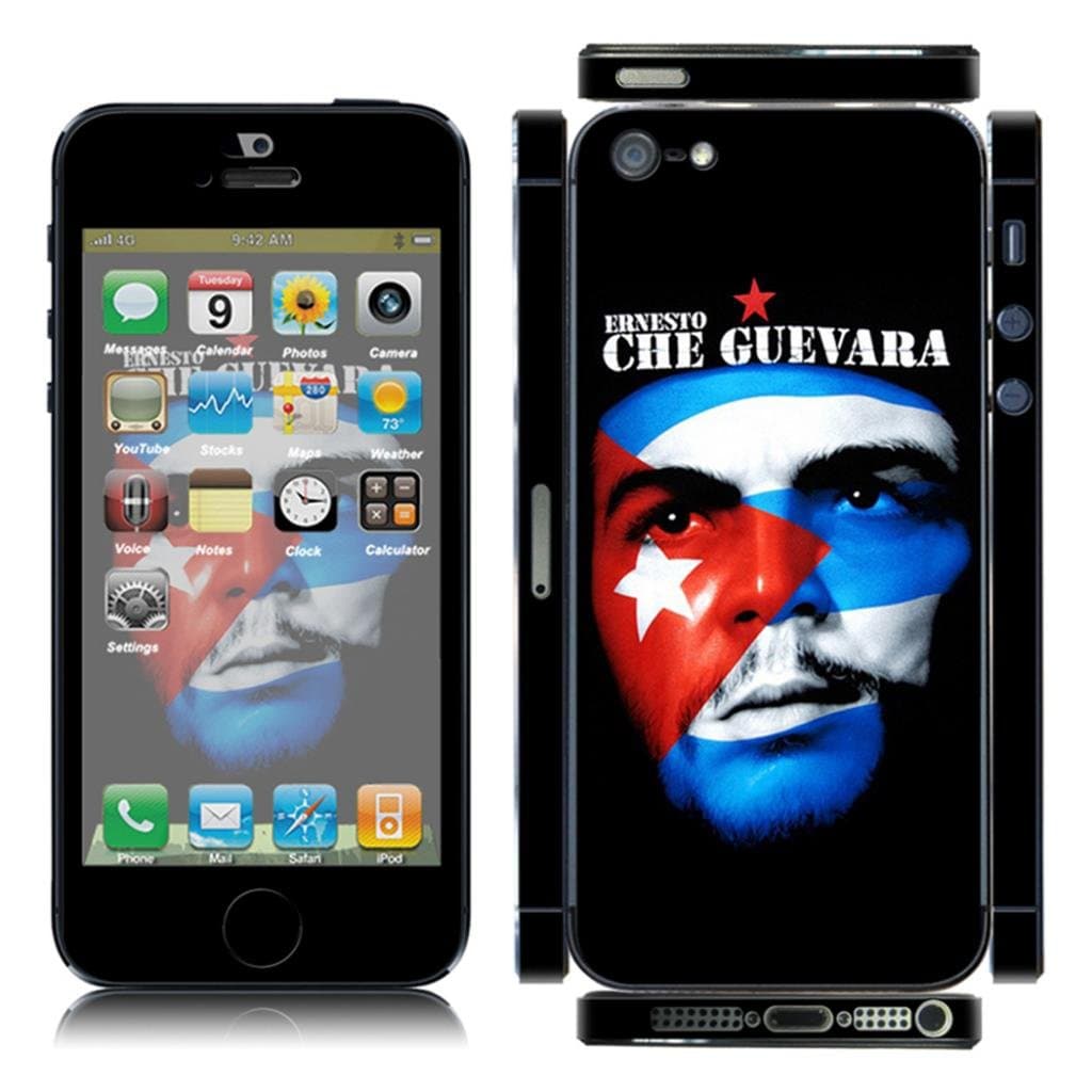 Iphone 5 Skin Sticker Decal Full Body Wrap Protection Vinyl Che Guevara Cuba