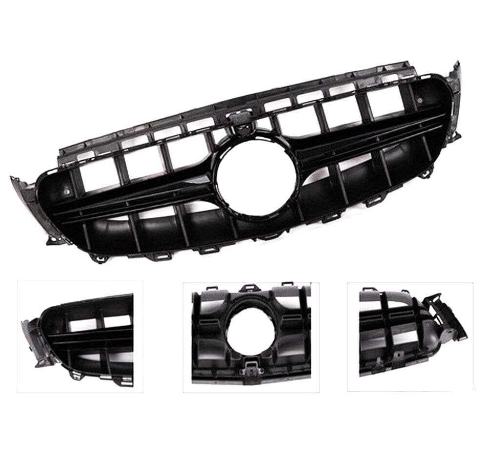 Yiyiby Sport Radiator Grille Gloss Black Grill Sport Radiator Grill for 2015-2018 M.ercedes-Benz E-Class W213 S213