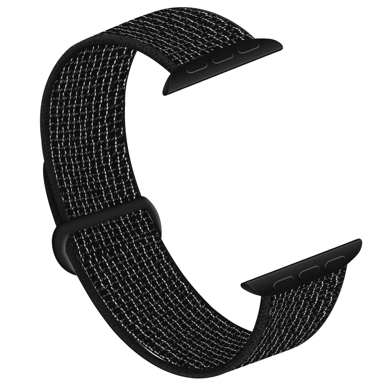 Seizehe Compatible with Apple Watch Band 38mm 40mm, Nylon Soft Sticky Velcro Sport Loop Strap Replacement Sport Band for iWatch Series 5 4 3 2 1