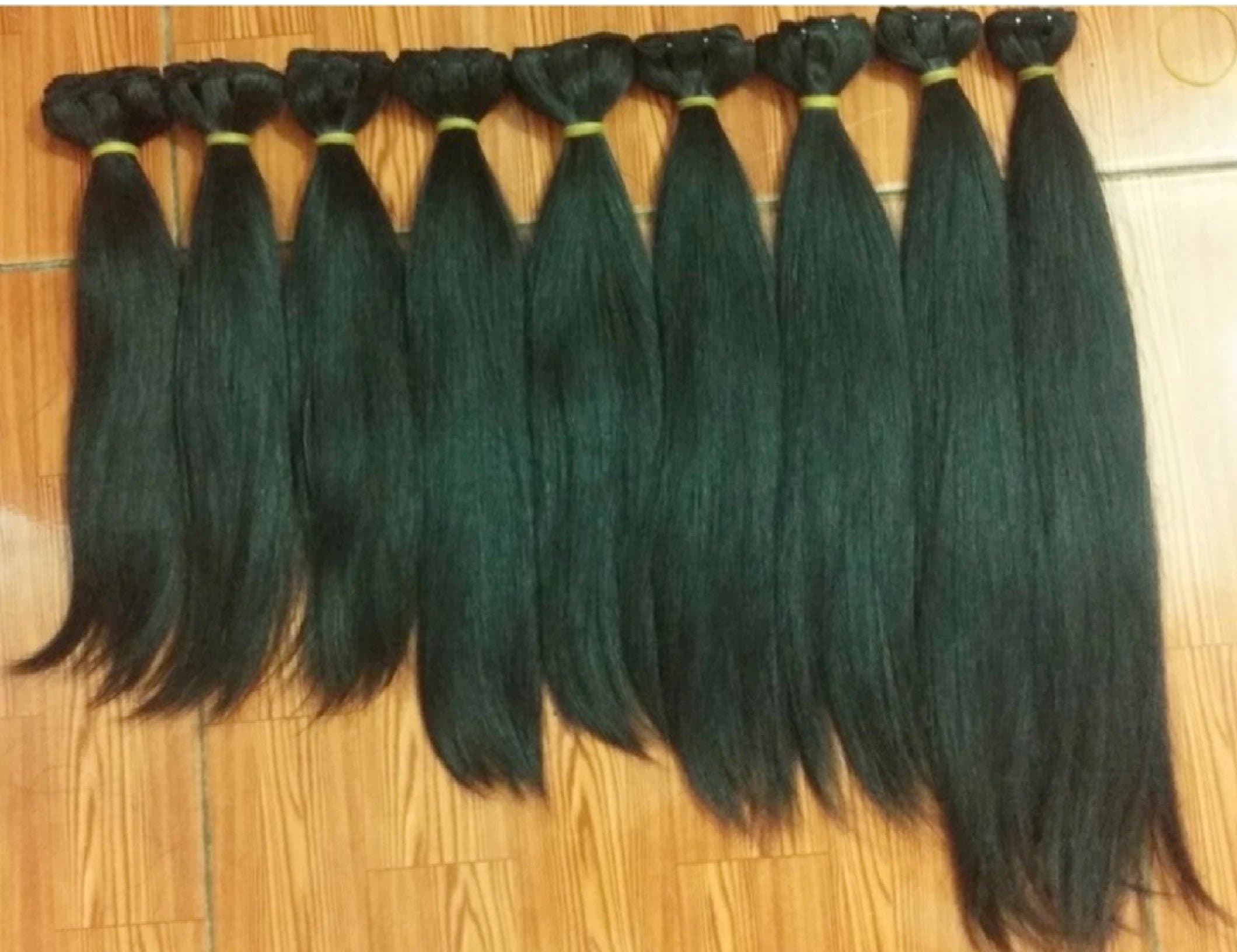 100% Raw South East Asian Straight Unprocessed Hair Bundle Deal 18' 20' & 22"