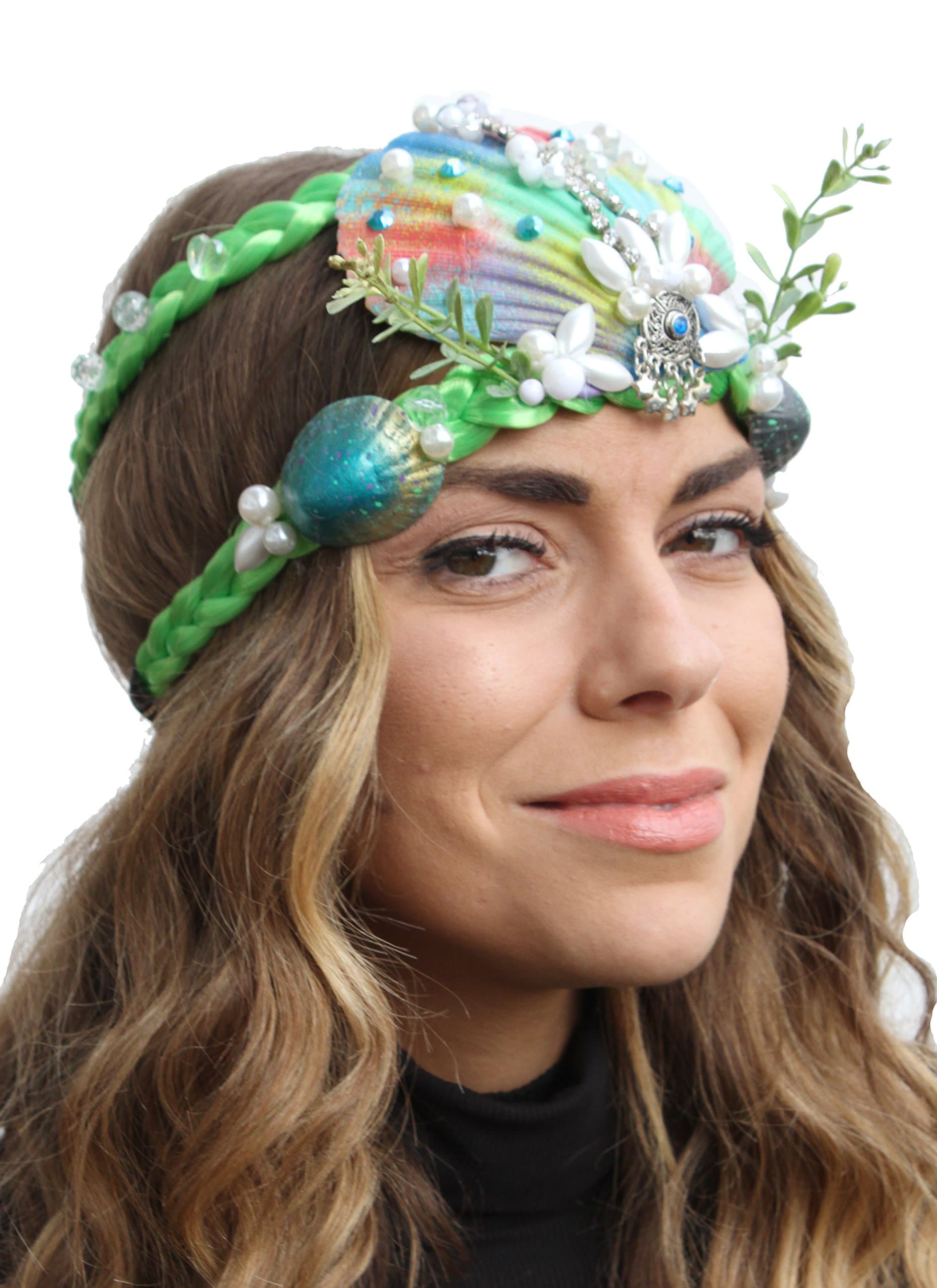 Mermaid Crown Festival Handmade Headpiece Headband