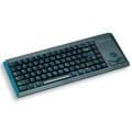 G84-4420 General Purpose Keyboard (15 Inch Ultra Slim 83-Key Usb Interface And Integrated Track Ball) - Color: Black - Model#: g84-4420lubeu-2