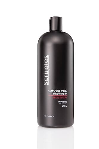 Scruples Smooth Out Hair Straightening Gel - 33.8 Fl Oz - Shine Enhancing & Smoothing Frizz Control Styling Solution for Women and Men with All Hair Types