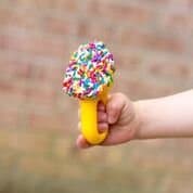 Ice Cream Scoops Set by Lemonade: Premium 4-Pack Colorful Children Ice Cream Scoopers| 100% BPA-Free, Dishwasher-Safe Plastic Ice Cream Spoons| Cute, Fun Spoons On The Go for Adults & Kids| Top Par