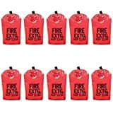 10 - FIRE Extinguisher Covers (with Window) for 10 to 20lb. Extinguishers, Medium 25" x 16 1/2"