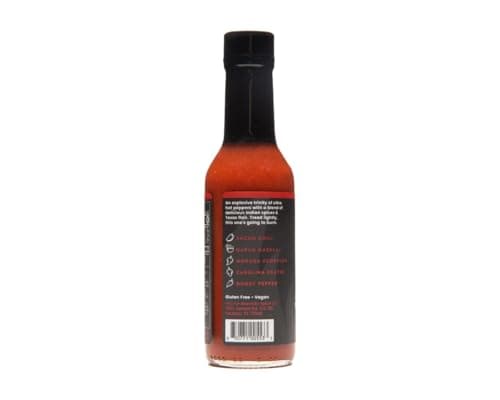 Ancho Masala Scorpion Reaper Hot Sauce By Bravado Spice Gluten Free, Vegan, Low Carb, Paleo Hot Sauce All Natural 5 oz Hot Sauce Bottle Award Winning Gourmet Hot Sauce