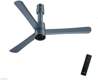 INSIGHT-G Electric BLDC Ceiling Fan premium decorative, ‎Titanium Chrome