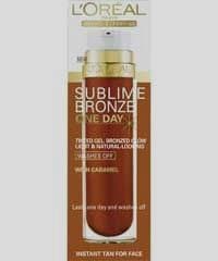L'Oreal Sublime Bronze One Day Face With Caramel Natural Look