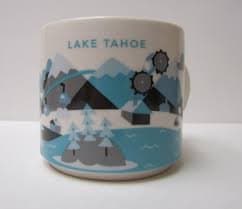 STARBUCKS "You Are Here" mug series + BONUS souvenir Starbucks card (Lake Tahoe)