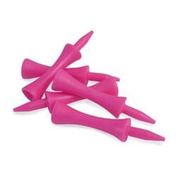 Pink Castle Golf Tees - Pack of 50