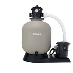 Doheny's Harris Pool Pro Sand Filter Pump for Above Ground Pool, 24" Tank with 1.5 HP Pump
