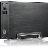 E-U35FS - EVO E-U35FS 3.5" Sata USB 2.0 Slim External Hard Drive Enclosure Black Colour