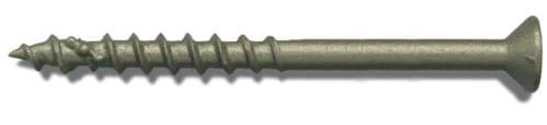 Fastap Plus DAC250SQ #9 x 2-1/2" Exterior Self Drilling Wood Screws with DuracoatXT - Square Drive Head 100 per Package