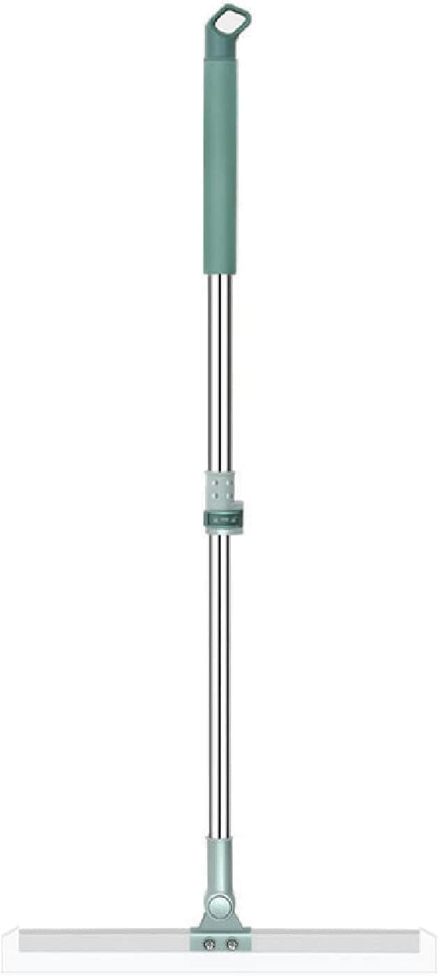 Heavy Duty 50 Inch Magic Broom Silicon Floor Wiper 180 Degree Rotating Squeegee Broom for Cleaning Silicon Rubber Floor Scrubber for Home Garage Bathroom Tile Marble Glass Window Cleaning