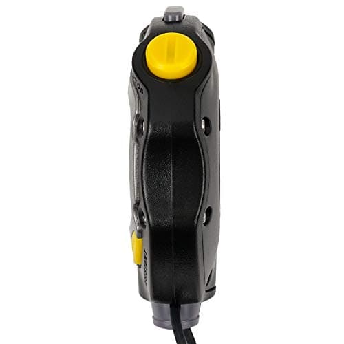 CASIO(カシオ) ストップウォッチ ラップタイム スプリット 計測 2メモリー 5気圧防水 操作音 消音 切替 ブラック HS-70W-1JH