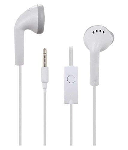 In-Ear Headphones Earphones for Samsung Galaxy Star 2/ Samsung star2, Samsung Galaxy Star Pro S7260 , S 7260, Samsung Galaxy Star S5280 , S 5280, Samsung Galaxy Star Trios S5283 , S 5283, Samsung Galaxy Stellar 4G I200 , I 200 In- Ear Headphone | Earphones | Headphone| Handsfree | Headset | Calling Function | Earbuds | Microphone| Bass Bost Sound | Flat Wired Earphone| Original Earphone like Compatible With All Andriod Smartphone, MP3 Players, Mobile, Laptops Earphone Original YS, VB 3, White