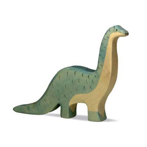 Holzfigur Brontosaurus