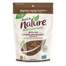 Back to Nature Gluten-Free Chocolate Delight Granola 11oz (2 Pack))